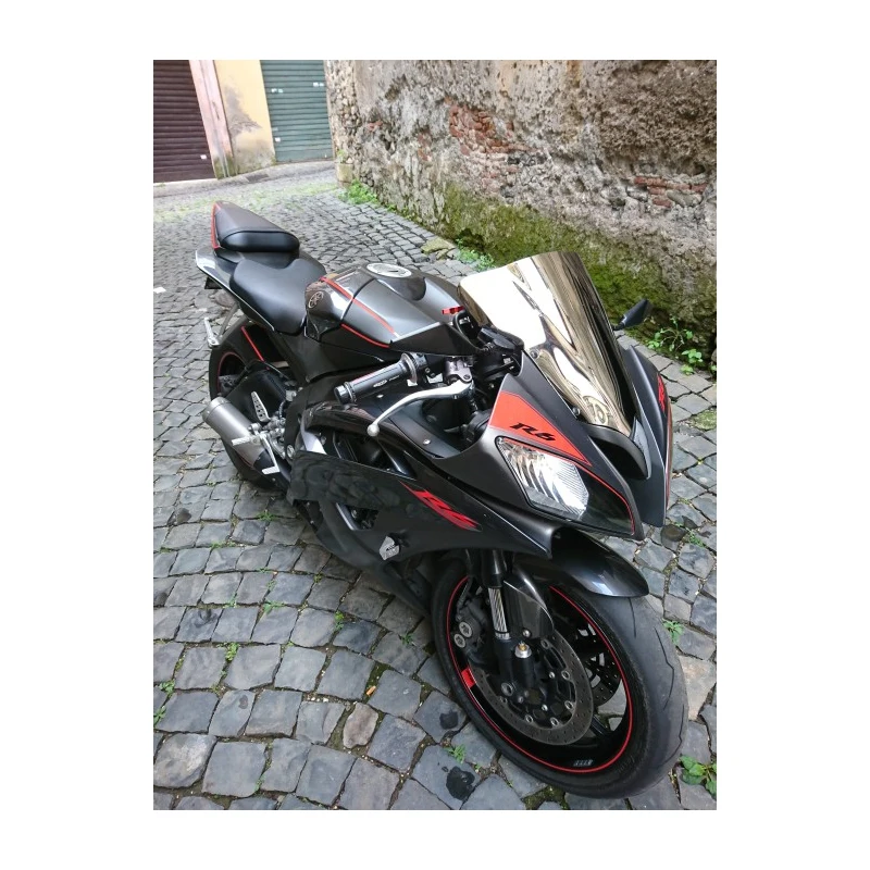 Windscreen For 2008 2009 - 2012 2013 2014 2015 2016 Yamaha YZF-R6 YZF 600 R6  Wind Screen Deflectors Windshield Smoke Iridium