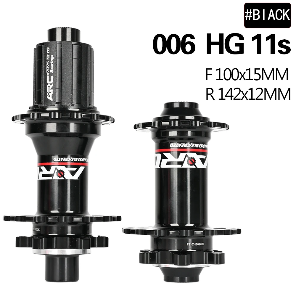 ARC 006 Fahrradnaben 399 g/Paar abgedichtetes Lager Mountainbike-Nabe QR Thru 32 36 28 Löcher Scheibenbremse 4 Lager 4 Sperrklinken 8-11 Geschwindigkeit – Detail 6