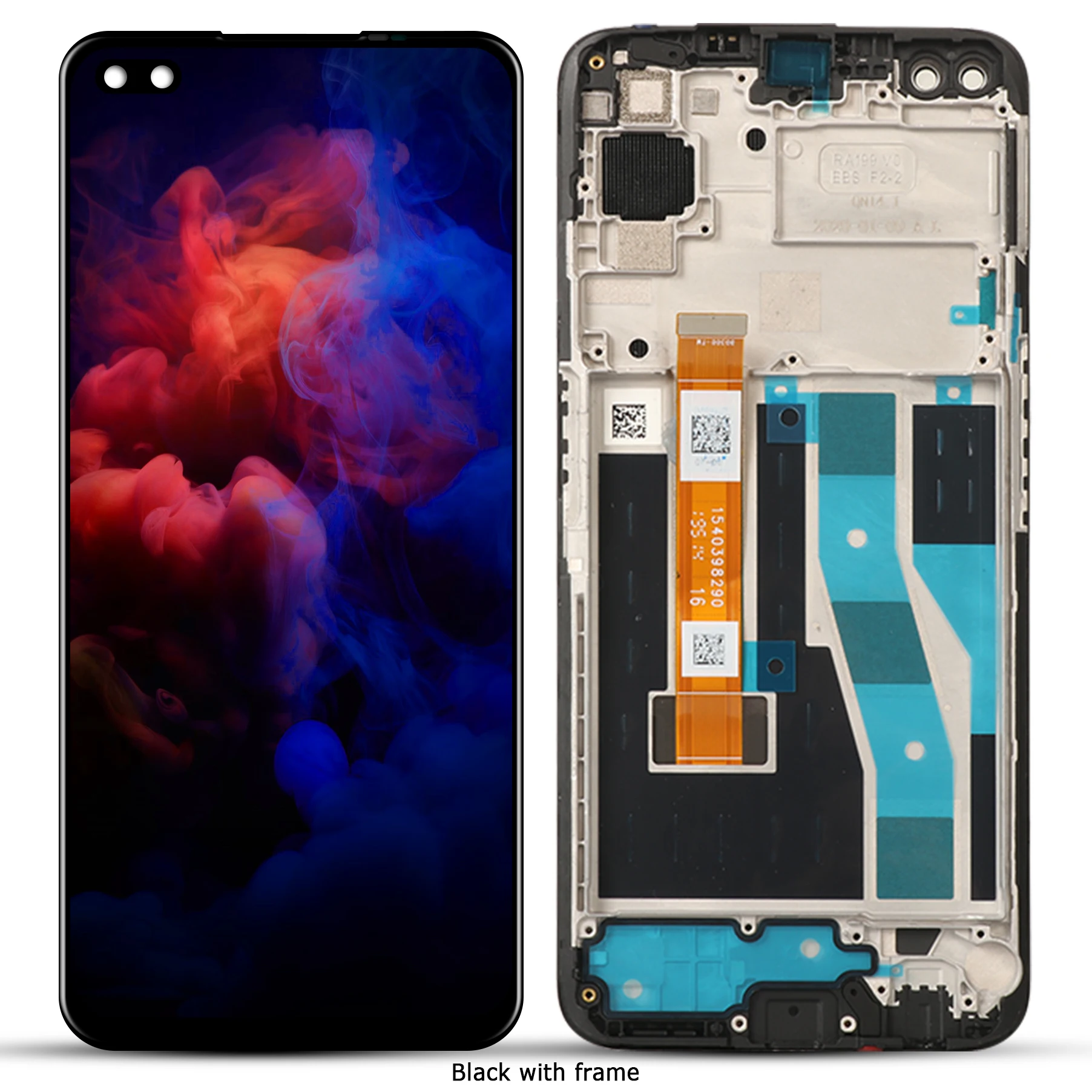 For OPPO Realme 6 Pro RMX2061 LCD Display Screen Touch Digitizer Assembly For OPPO Realme 6Pro RMX2063 With Frame