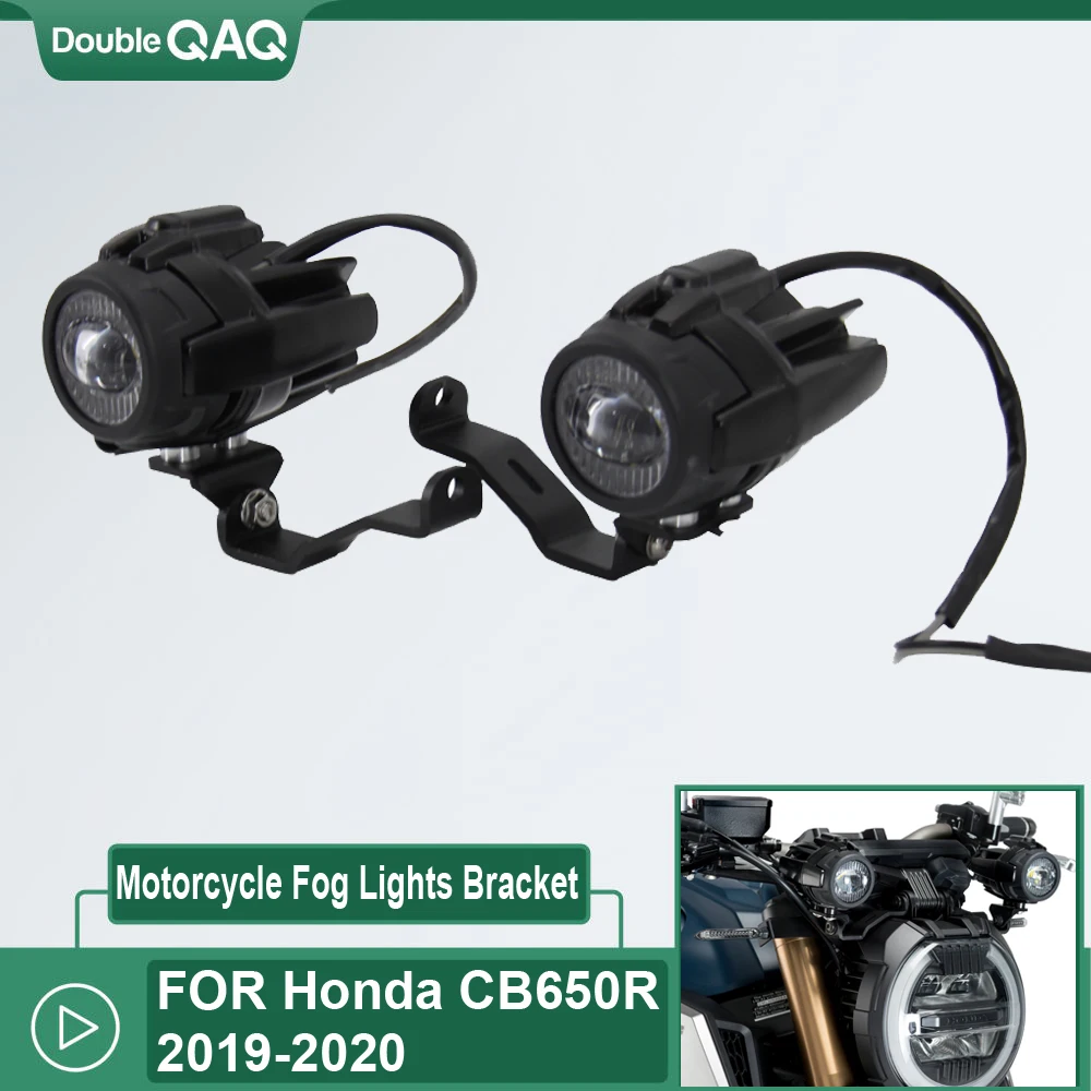 

CB 650R CB650 R Motorcycle Accessories Fog Lights FOR Honda CB650R 2019 2020 LED Auxiliary Fog Light Driving Lamp