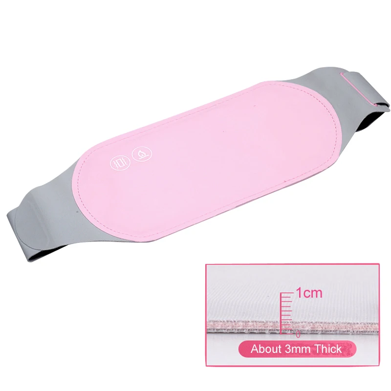 Electric Warm Uterus Belt USB Heating Waist Belt Pain Relief Far Infrared Heated Band Relieve Dysmenorrhea Female Body Heater