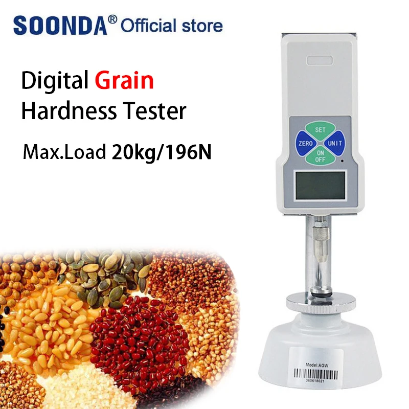 

Digital Grain Hardness Tester Meter for wheat corn peanut bean rice Grain hardness measuring tools testing instruments Device