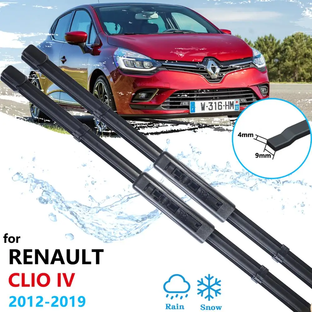 Car Wiper Blade for Renault Clio 4 2012~2019 Front Windscreen Windshield Wipers Car Accessories 2013 2014 2015 2016 2017 2018