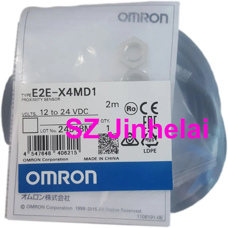 omron sensores capacitivos do interruptor de proximidade e2e x4md1 e2e x4md1 e2e x4md1 e2e x4md2 e2e x4md2 z autentico 2m 1224vdc 01