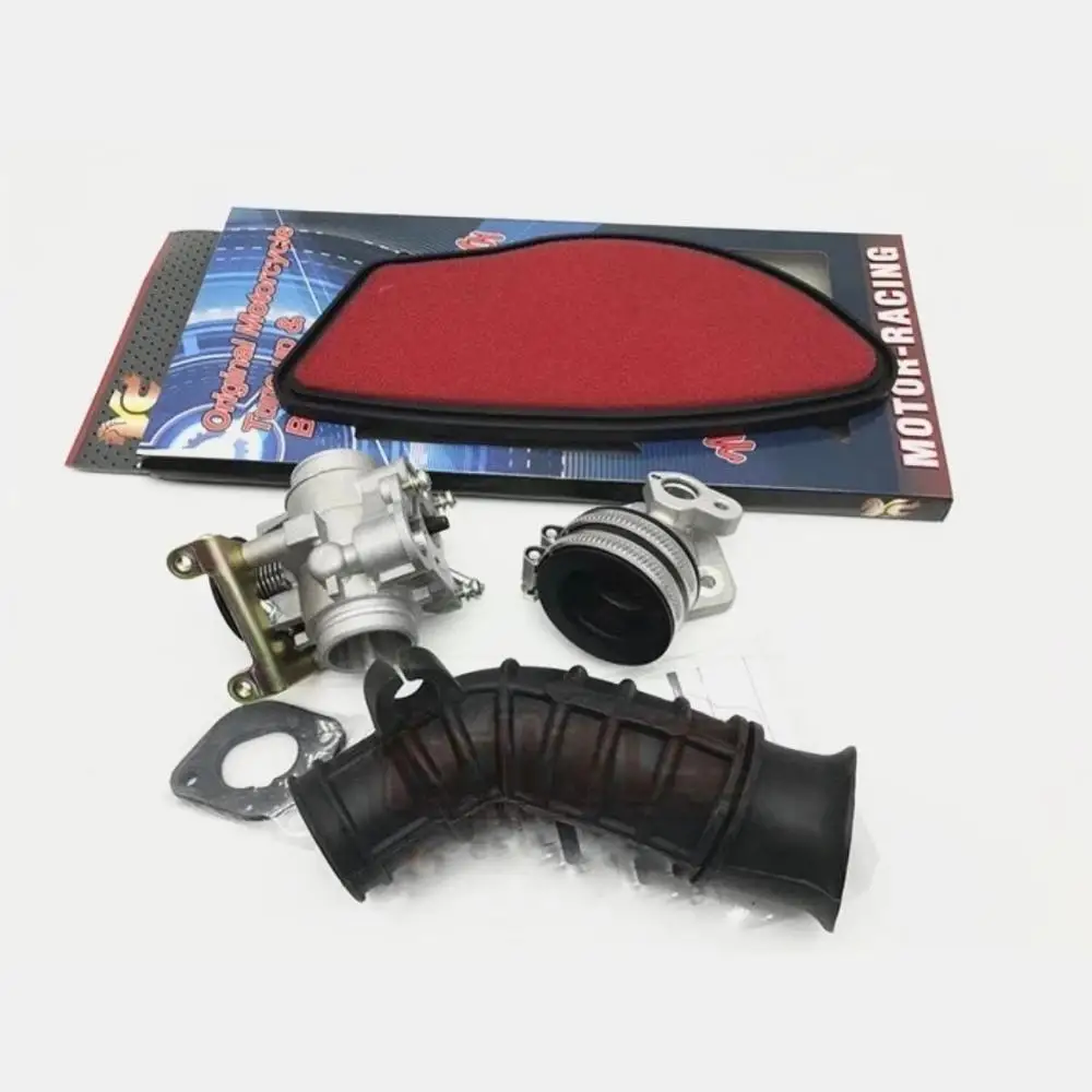 Throttle Kit 28mm For BWS125 CYGNUS125 ZUMA125 GTR125 Intake Manifold Filter Hose KOSO Racing Tuning Set