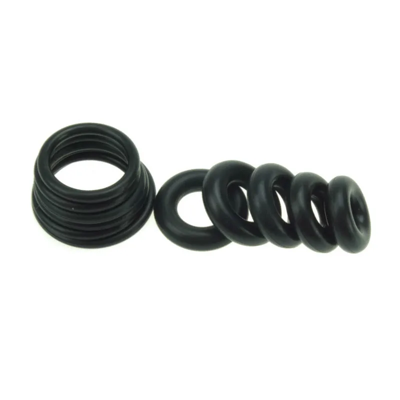 CS 10.0mm OD 80~400mm Black NBR O Ring Seal Gasket  Nitrile Butadiene Rubber Spacer Oil Resistance Washer Round Shape
