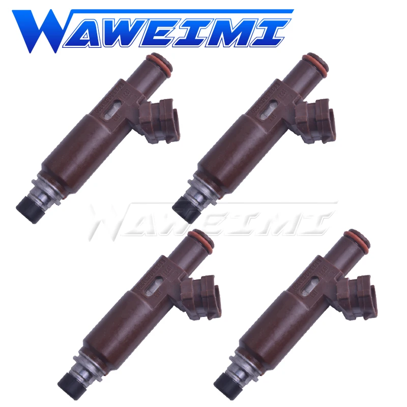 

WAWEIMI 4 Pieces Fuel Injector Nozzle OE 195500-3990 1955003990 For Mazda Good Quality Accessories