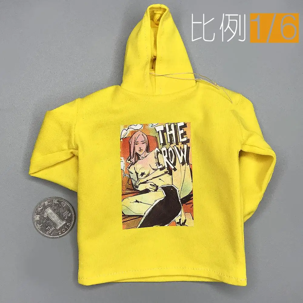 1/6 Scale Soldier CROWTOYS Hoodie Top Sweatshirt For 12