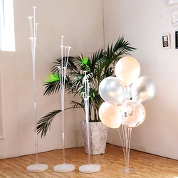 7/10 tube balloon stand palloncini compleanno arch stick holder decorazioni per matrimoni baloon globos decorazioni per feste di compleanno palloncino per bambini