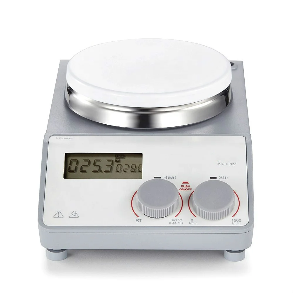 

Liquid Mixing MS-H-Pro+ 20L Hot Plate Magnetic Stirrer LCD Digital With Temperature Sensor Slamp Aluminum For Sale