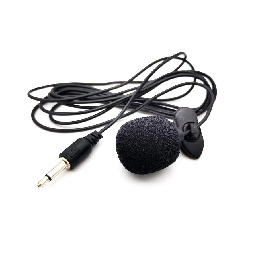 

3.5mm Car Stereo External Microphone for Bluetooth Enabled Stereo GPS MP5 Radio