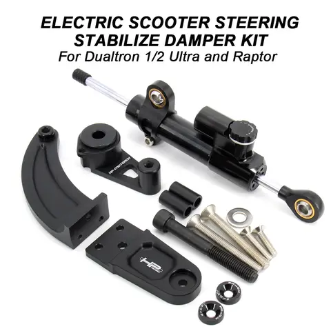 전기 스쿠터 스티어링 스태빌라이저 댐퍼 장착 브래킷 키트, Dualtron DT2 DT3 Thunder Ultra Raptor