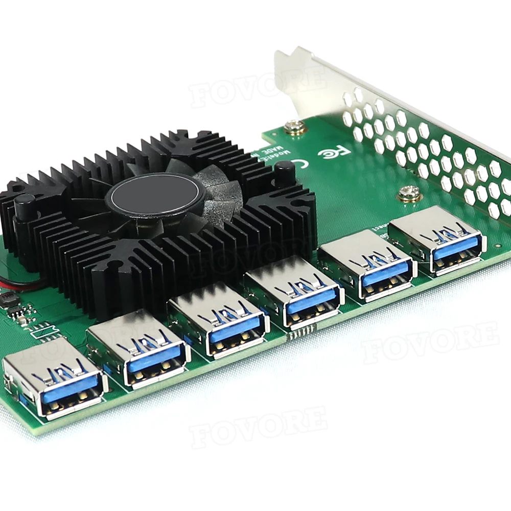 Pcie-6つのpci Expressから16x USB 3.0 Extreme x 4 20GB 1〜6つのiser