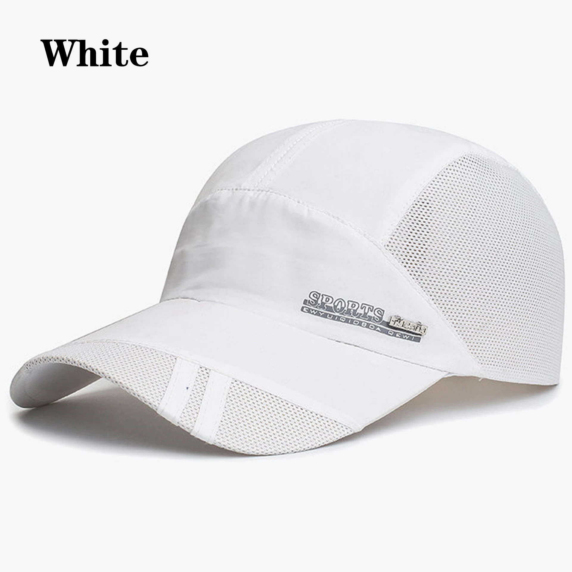 Dry Running Baseball Summer Mesh 6 Colors Gorras Cap Cap Visor Mens Hat Sport Cool Fashion 2022 Hot Quick Outdoor Popular New