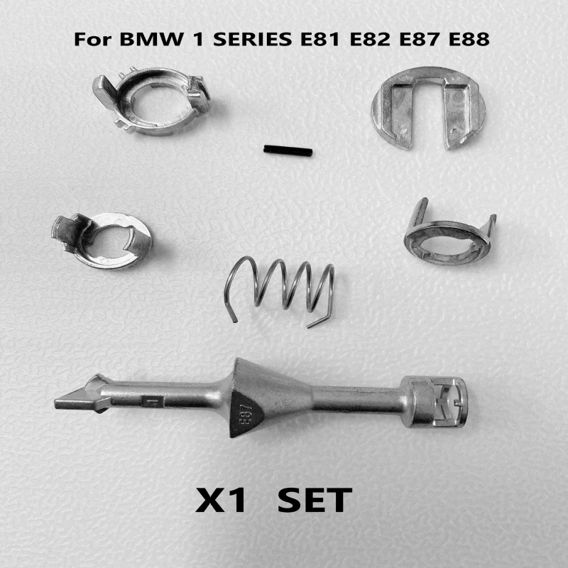 x1 Set Door Lock Cylinder Repair Kit For BMW 1 SERIES E81 E82 E87 E88 Front Right / Left 2004-2013