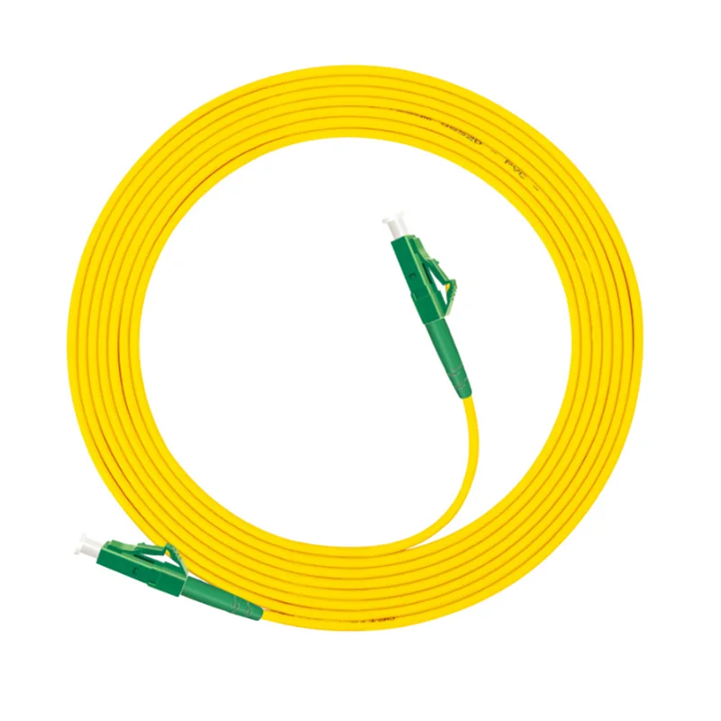 LC APC Fiber Patch Cable, Patch Cord, Simplex, Single Mode, PVC Jumper, 1m, 2m, 3M, 5m, 10m, 20m, 30m, 2.0mm, 3.0mm