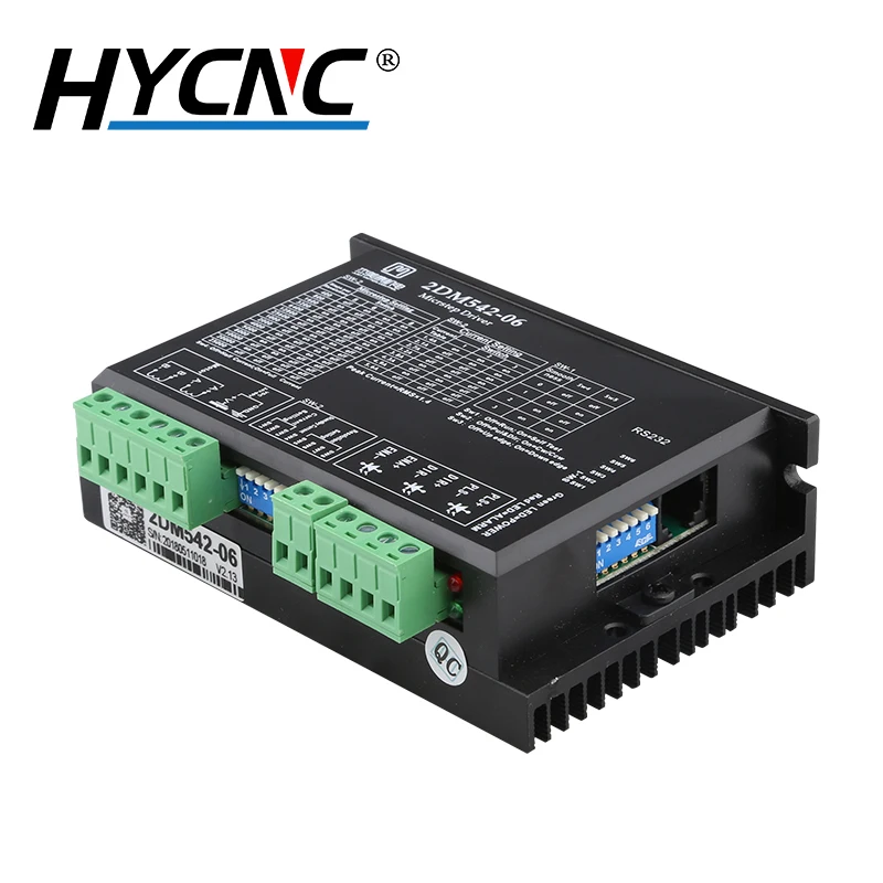 2DM542 JMC محرك متدرج سائق 2-Phase الناتج 24-48VDC محرك هجين مناسبة لآلة الطحن باستخدام الحاسب الآلي Nema 23 المحرك
