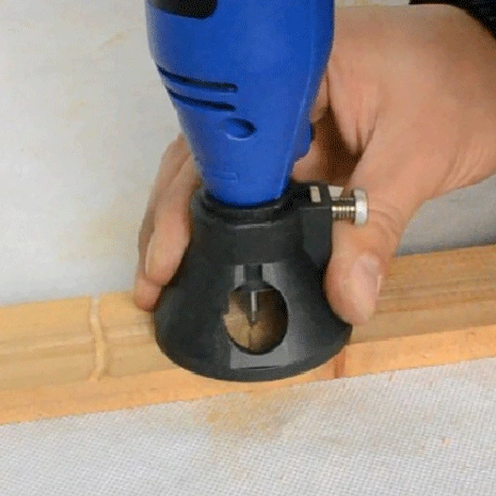 Localizzatore smerigliatrice elettrica Mini campana bocca localizzatore mulino elettrico trapano rettifica lucidatura fermo supporto modello utensile rotante