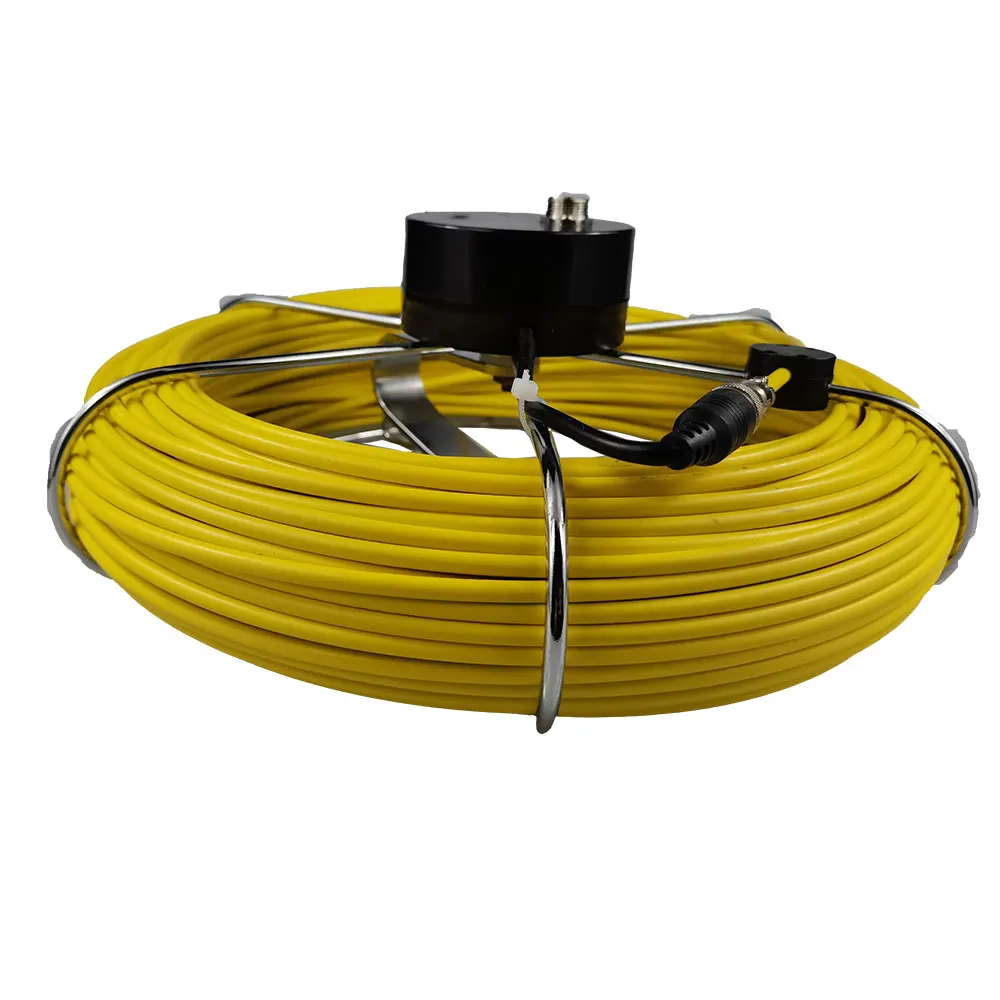 10/20/30M/40M/50M Replacement Cable for Sewer Drain Pipe Wall Inspection Camera System With Meter Counter