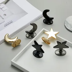 Creative Luxury Modern Minimalist Drawer Cabinet Door Handle Stars Moon  Handle  Cabinet Knobs Kitchen Door Handles and Knobs
