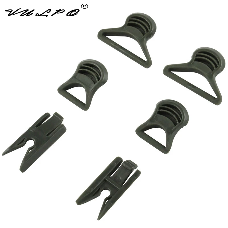 VULPO FAST Helmet Goggle Swivel Clips Tactical Helmet Accessories