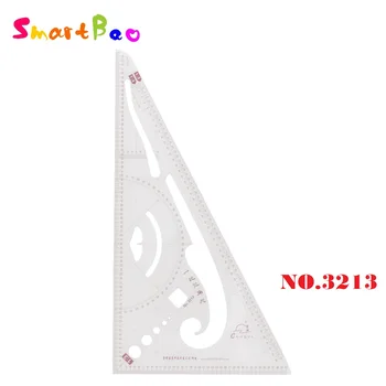 1:3 مقياس الثلاثي حاكم خليط حاكم الملابس قياس الحكام تصميم