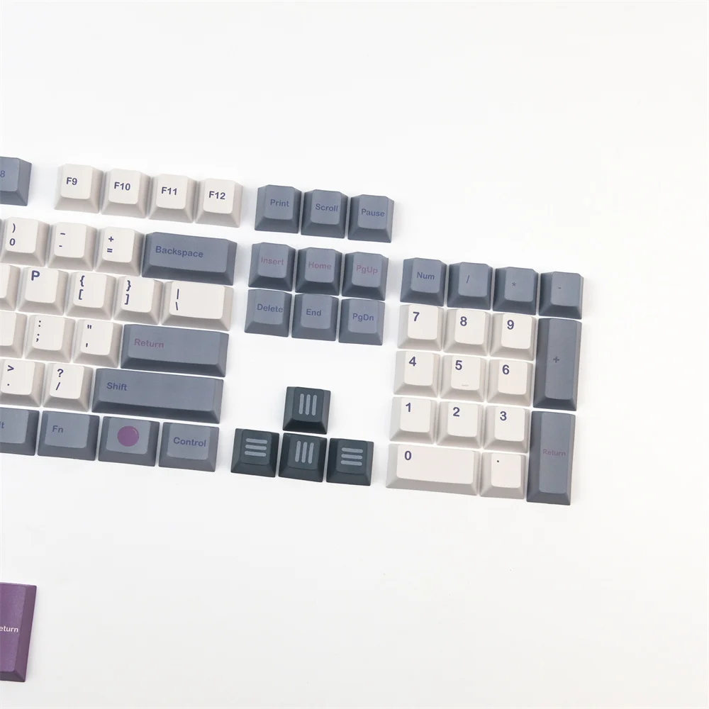 GMK-DMG PBT Keycap Aucun profil 141 prédire DYE Subbed Full Keycap ASSettlement ISO Enter 1.25U 1.75U 2U Shift Pour clavier mécanique