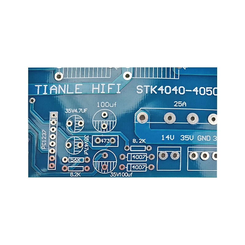 GHXAMP Thick Film Power Amplifier PCB Empty Board Dual Channel High Current For STK4036-STK4050 STK4040XI-STK4048XI All series