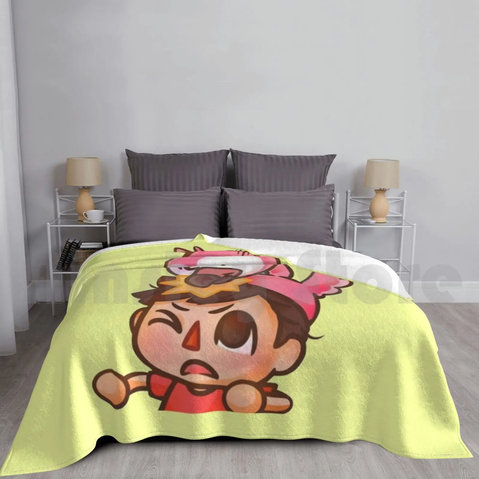 

Pancaran Sinar Petromaks Menembus Kalbu Blanket Fashion Custom Albertsstuff Flamingo Youtuber Gaming Gamer Adopt