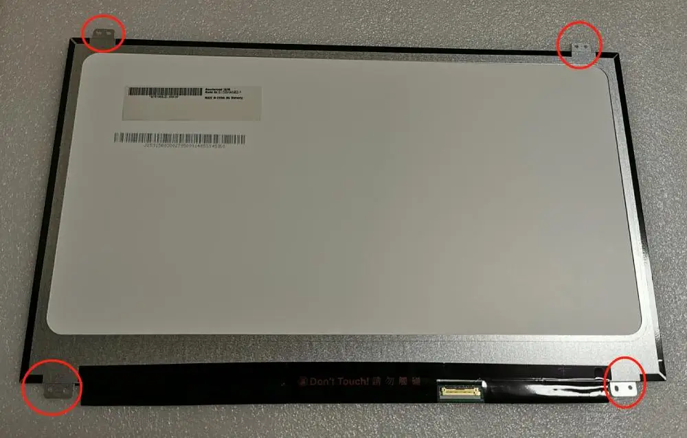 Imagem -03 - Matriz Led Slim para Laptop Tela Lcd Painel Fhd Nv156fhm-n47 N49 Tv156fhm-nh0 B156han02.1 Lp156wf9-spf1 Spk2 156 Pol