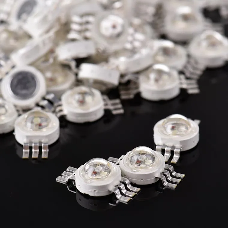 10PCS LED Bead light sour Diode 4Pins 6Pins 8Pins Light Chip High Power 1W 3W RGB Lamp Bubs Diode Epistar Chip Quality guarantee