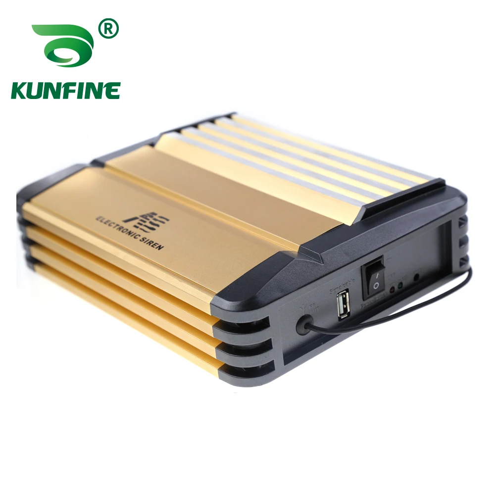 KUNFINE Genuine dodgers S8 Siren High Power 600W car wireless siren with MP3 Function without speaker