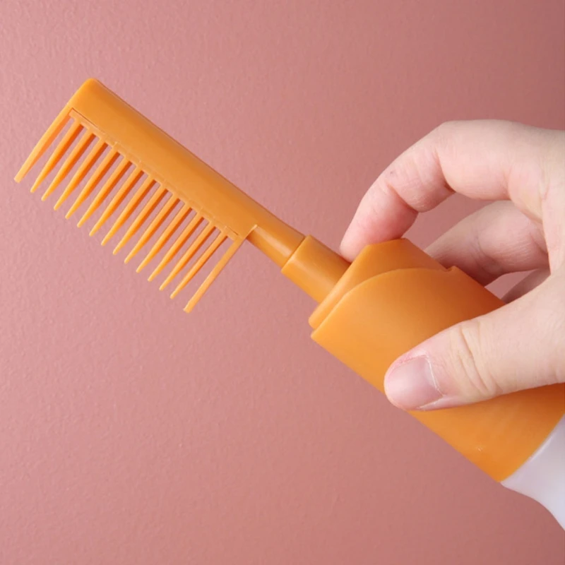 Tóc Chuyên Nghiệp Colouring Lược Trống Tóc Chai Với Applicator Bàn Chải Pha Chế Salon Tóc Tạo Kiểu Công Cụ