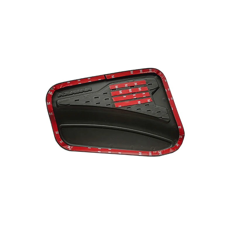 ملحقات السيارة الخارجية 4X4 ABS ألياف الكربون اللون غطاء خزان الوقود مناسب لنيسان نافارا NP300 2021