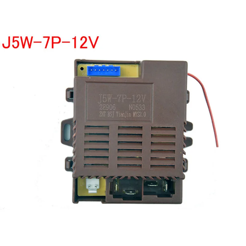 Receptor de J4VW-7P-12V para niños, controlador remoto de J5W-7P-12V para vehículo eléctrico, J2W-7P-6V