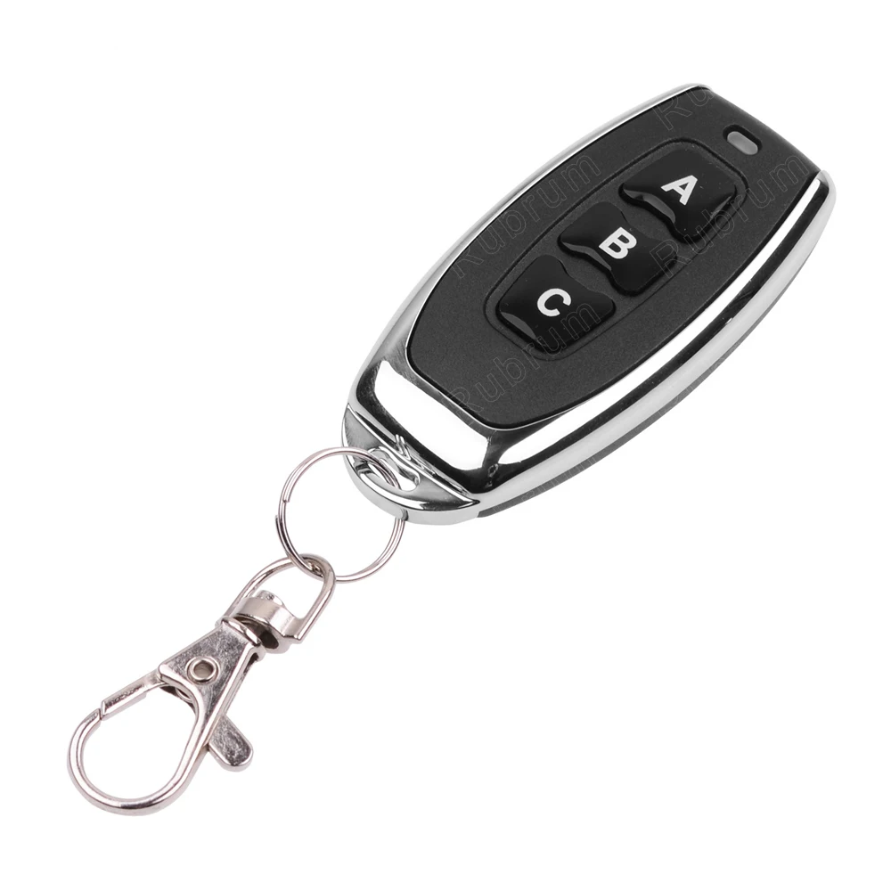 Rubrum 433Mhz Universal Wireless Remote Control Switch Transmitter AC 110V 220V 1CH 10A RF Relay Receiver For LED Light Fan Lamp