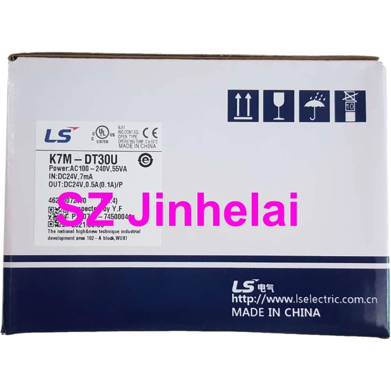 Ls K7M-DT30U controlador programável original autêntico