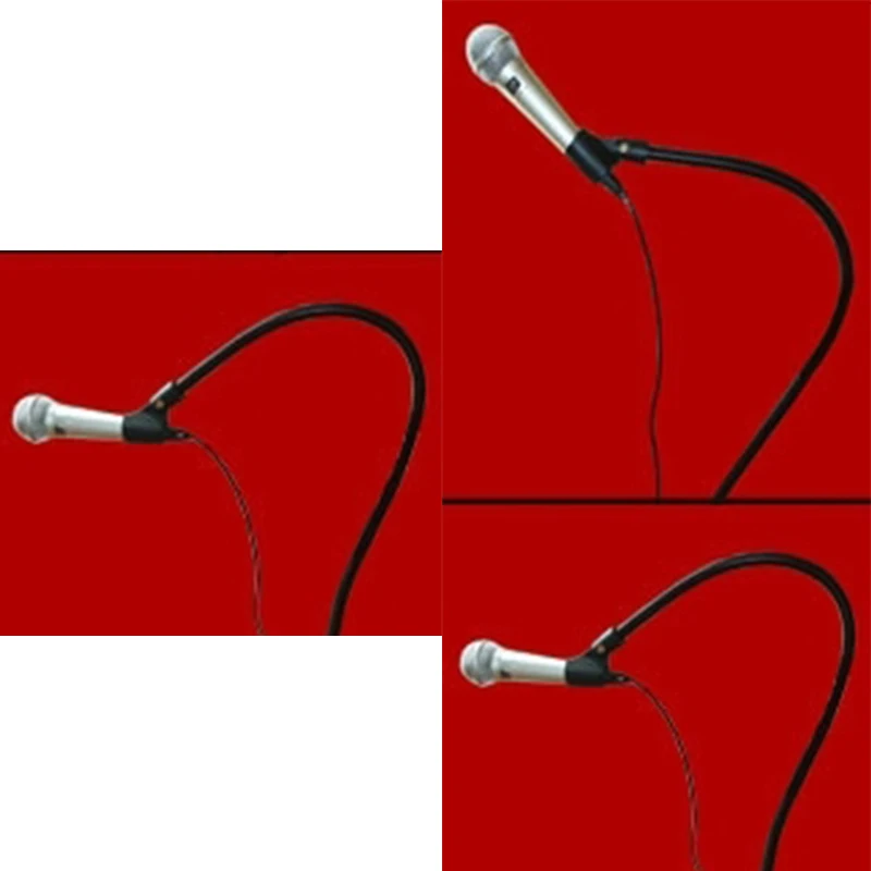 

Comedy Microphone Stand Magic Tricks Magicians Stage Illusion Gimmick Props Funny Accessories