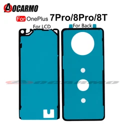 Back Cover Adhesive + Front LCD Glue Tape For OnePlus 1+8 7 8T 7Pro 8 Pro Full Set Sticker Replacement Part