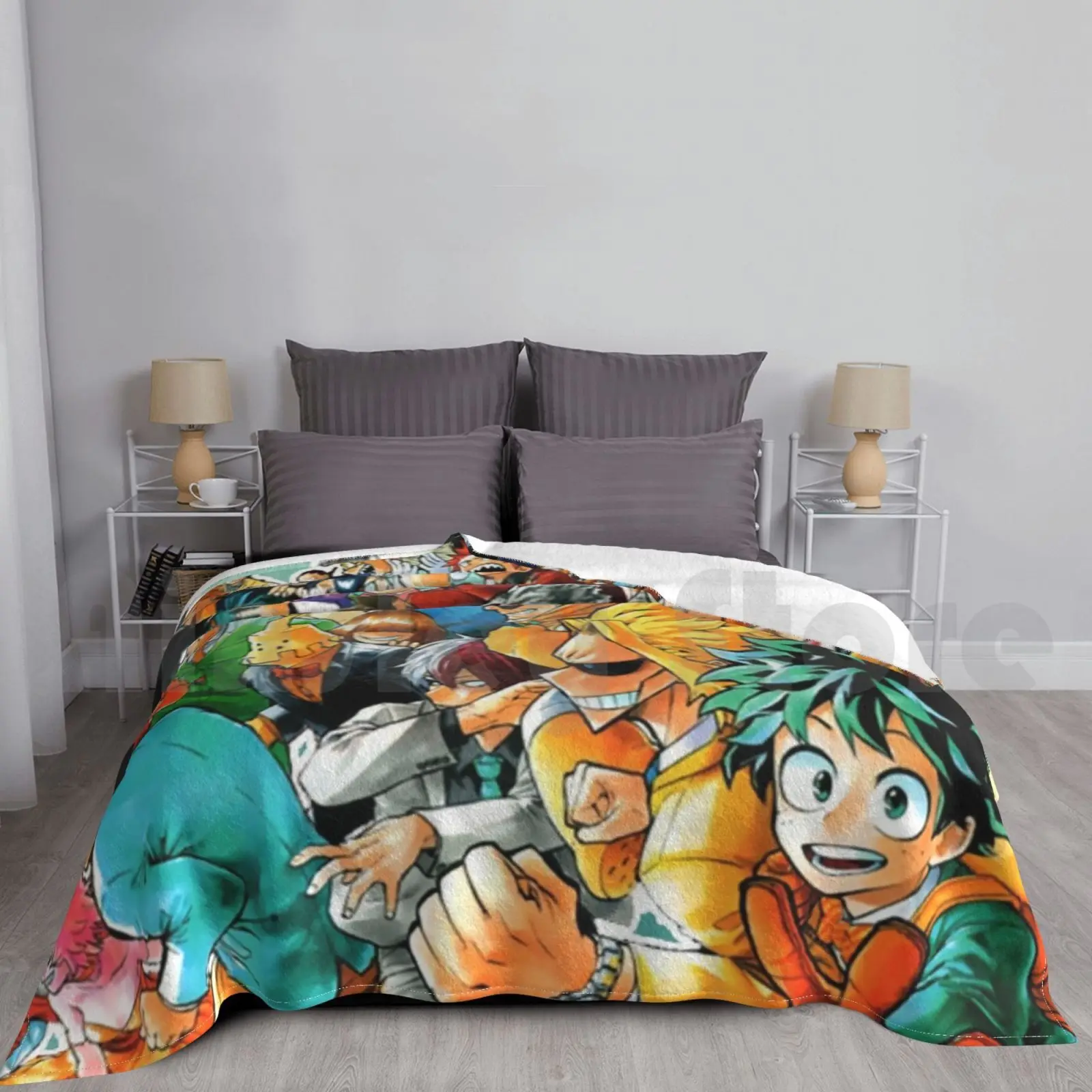 1a Blanket Fashion Custom Ochako Uraraka Katsuki Jirou Kyouka Midoriya Midoriya Izuku Momo Yaoyorozu Momo Denki