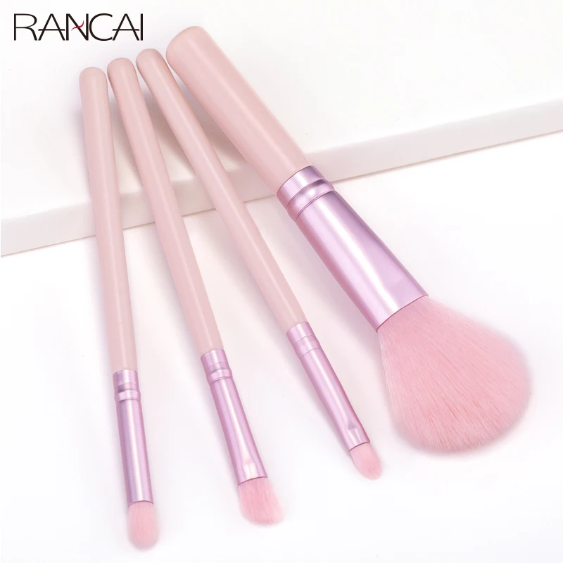 RANCAI 4 stücke Diamant Griff Lidschatten Contour Blending Concealer Make-Up Kosmetik Pinsel Werkzeug