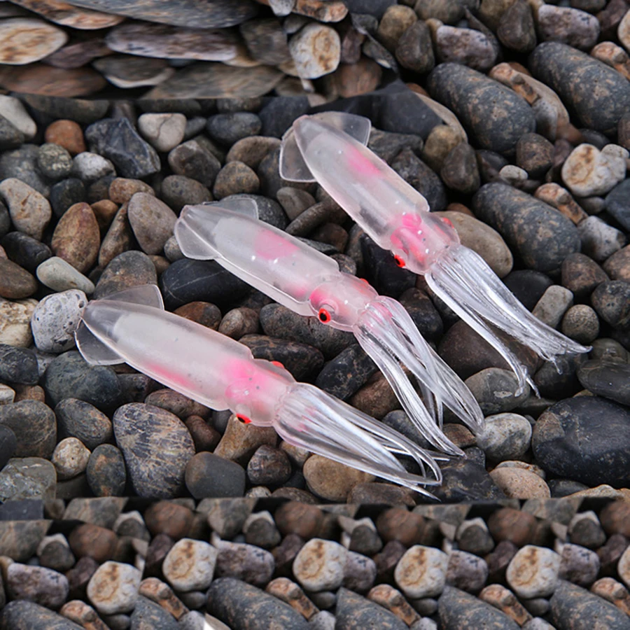 Leurre souple de type spinnerbait pour la pêche en mer, appât Élidéal pour la turlutte, 75mm, 5 unités par lot