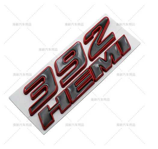 

New Auto Stickers Metal 392HEMI Badge Emblem Decal Motorbike Car Accessories