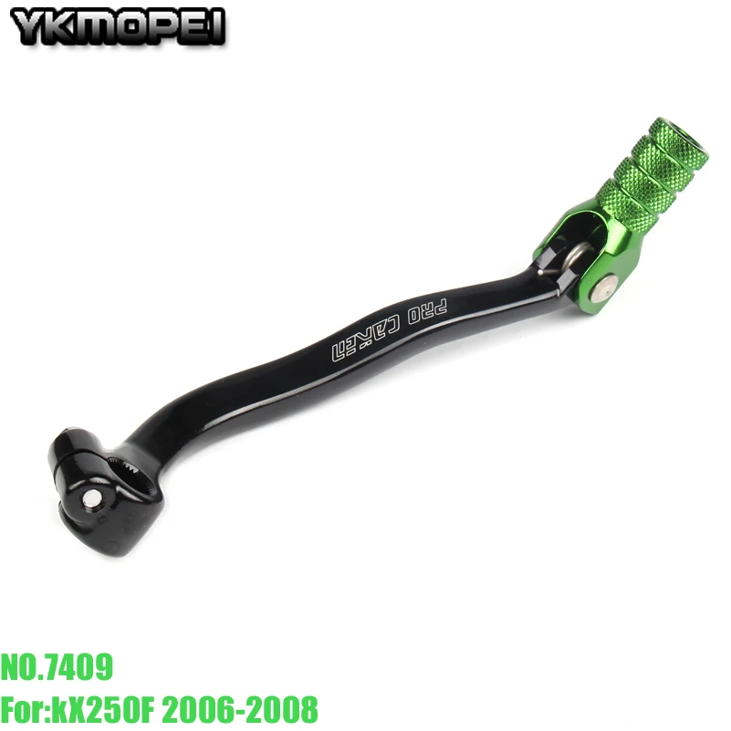 CNC Gear Shifter Shift Lever For KX250F KXF250 2006 2007 2008 06 07 08 Motocross Enduro Dirt bike Off Road