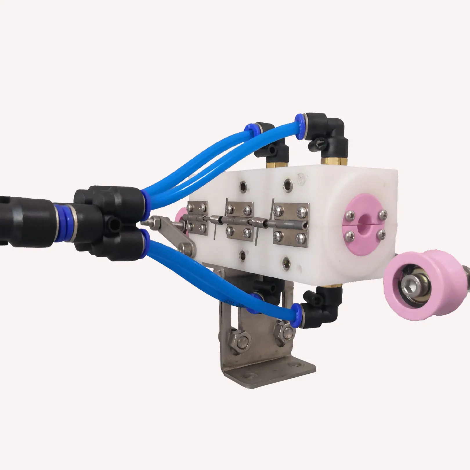 Double-Bagian Dua Sisi Keramik Air Blower Extruder Blower Pengering Kawat dan Kabel Blower Nozzle Blower Nozzle Wire extruder