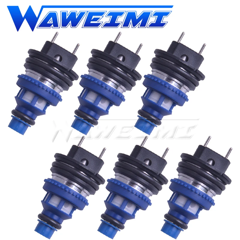 WAWEIMI 6x OE 0280150661 Fuel Injector For 1993 Geo Metro Base Hatchback 4-Door 1.0L 993CC 61Cu In. l3 GAS SOHC