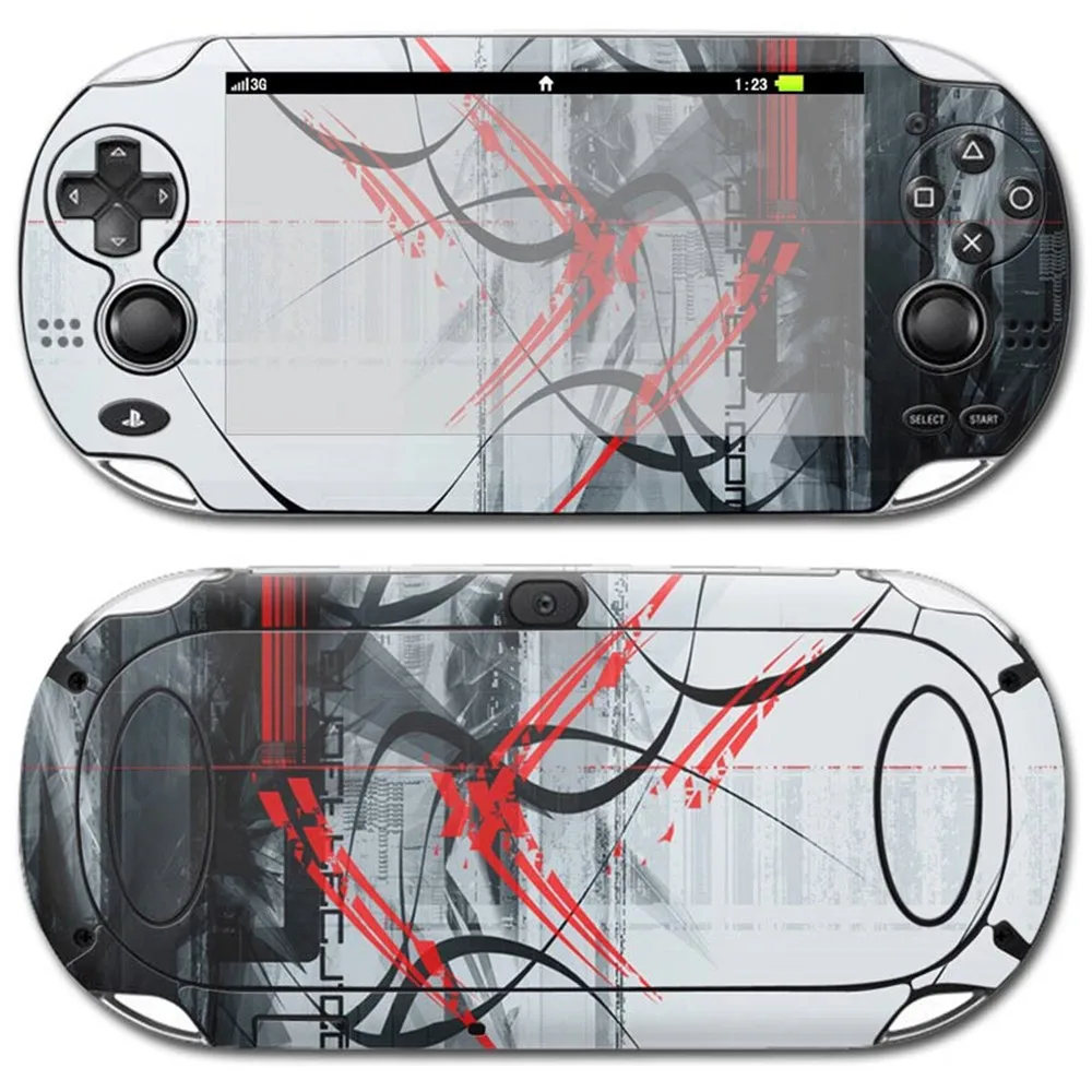 Chirstmas gift Design Games Accessories Vinyl Decal for PS vita 1000 Skin Sticker