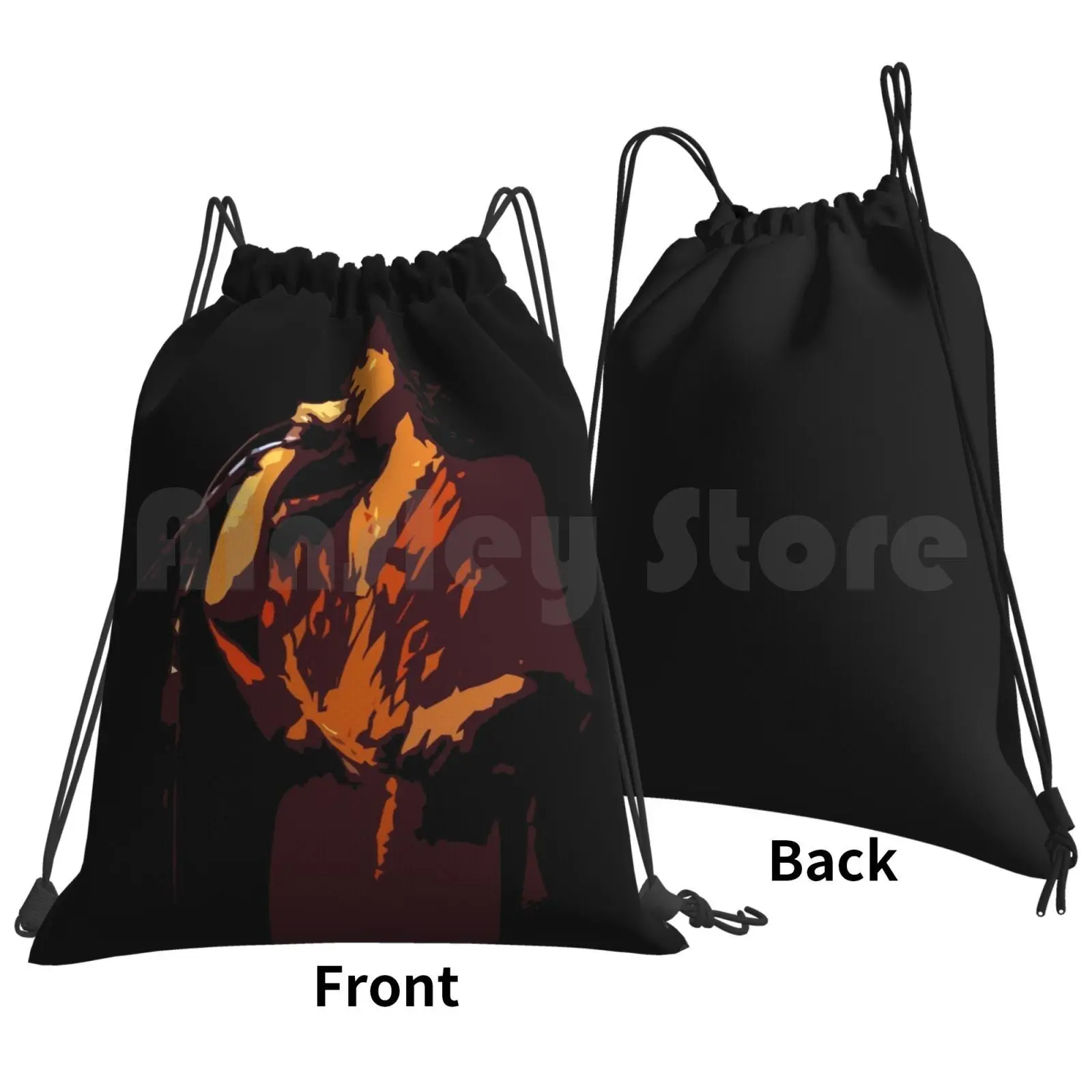 Jon Anderson-The Master Of Light Backpack Drawstring Bags Gym Bag Waterproof Jon Anderson Yes Music Olias Heart Of The