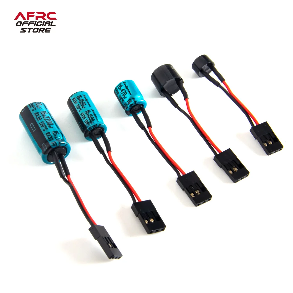 AFRC Receiver Capacitor BEC BUZZER For Low voltage protection, alarm, voltage stabilization and anti-interference