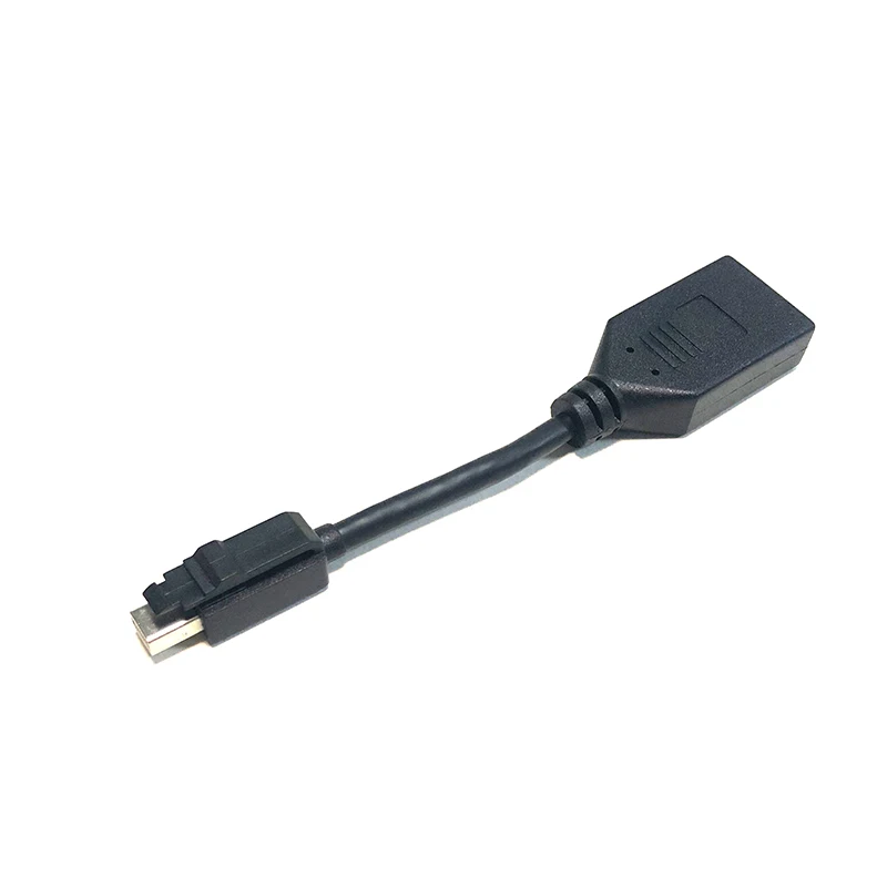 10pcs 4K Video Card Converter Cable Mini DP Male to Female DP Connect Cable 13cm for K1200 NVS510 P600 P1000 Graphic Card